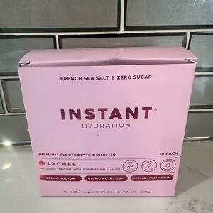 Instant Hydration Electrolyte Drink 29 packets - Lychee limited edition flavor